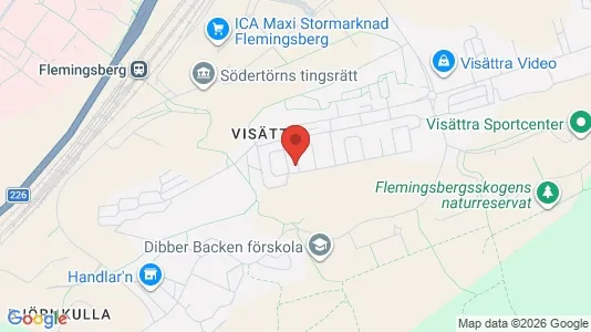 Apartments for rent i Huddinge - kort over placeringen