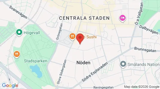 Apartments for rent i Lund - kort over placeringen