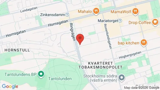 Apartments for rent i Södermalm - kort over placeringen