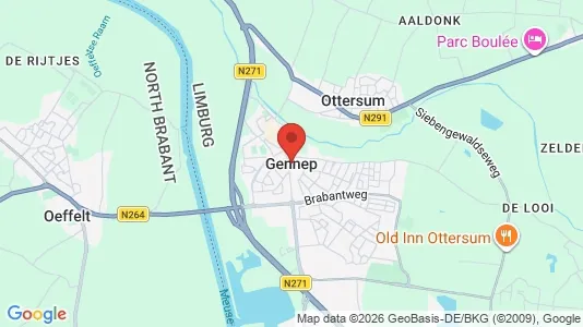 Apartments for rent i Gennep - kort over placeringen