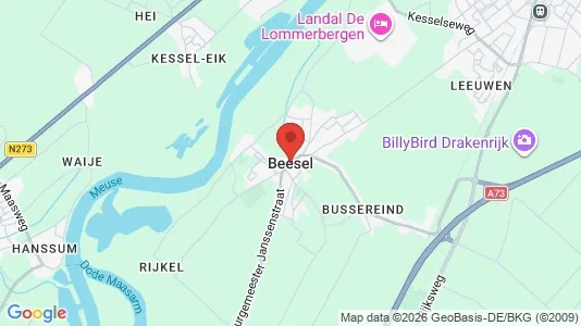 Apartments for rent i Beesel - kort over placeringen