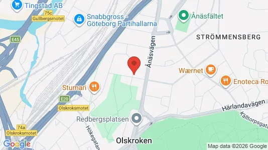 Apartments for rent i Örgryte-Härlanda - kort over placeringen