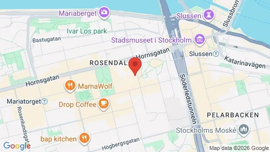 Apartments for rent i Södermalm - kort over placeringen