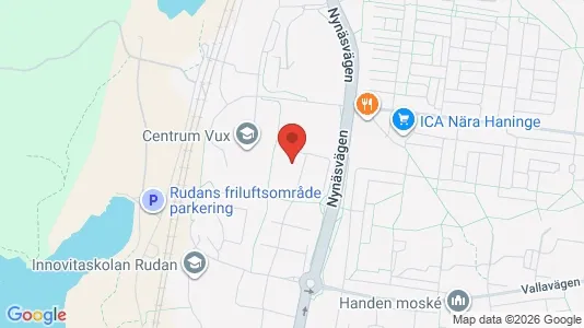 Apartments for rent i Haninge - kort over placeringen
