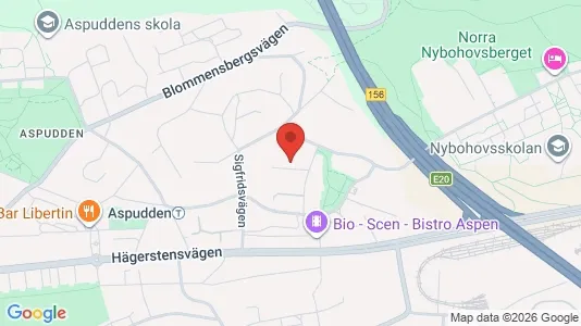 Apartments for rent i Stockholm South - kort over placeringen