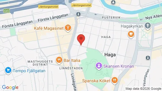 Apartments for rent i Gothenburg City Centre - kort over placeringen
