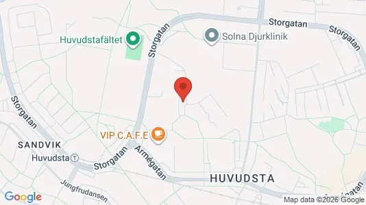 Apartments for rent i Solna - kort over placeringen
