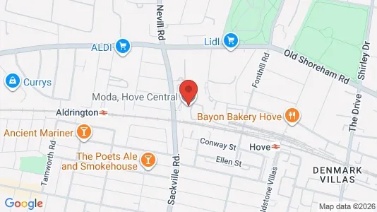 Apartments for rent i Hove - East Sussex - kort over placeringen