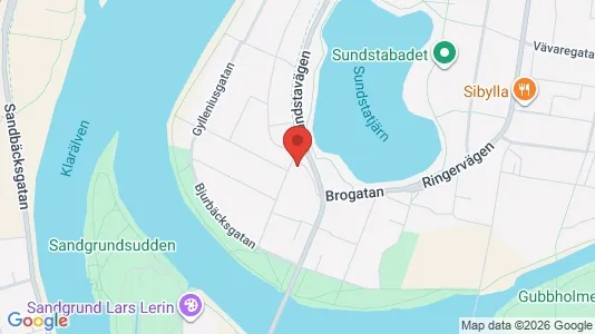Apartments for rent i Karlstad - kort over placeringen