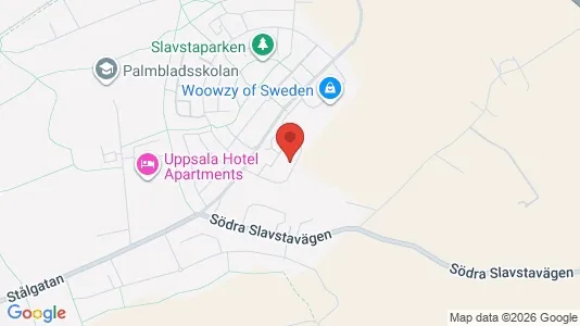 Apartments for rent i Uppsala - kort over placeringen