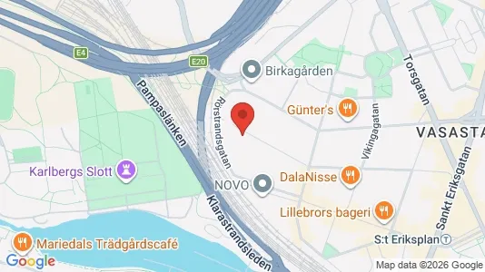 Apartments for rent i Vasastan - kort over placeringen