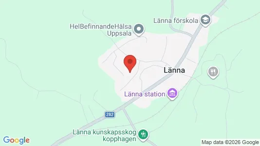 Apartments for rent i Uppsala - kort over placeringen