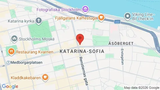 Apartments for rent i Södermalm - kort over placeringen