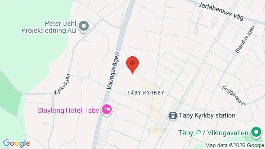Apartments for rent i Täby - kort over placeringen