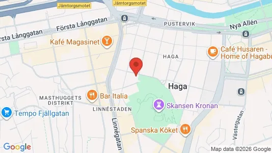 Apartments for rent i Gothenburg City Centre - kort over placeringen