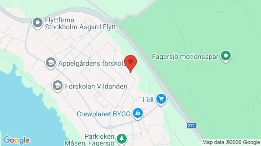 Apartments for rent i Stockholm South - kort over placeringen