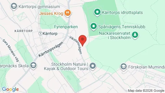 Apartments for rent i Stockholm South - kort over placeringen