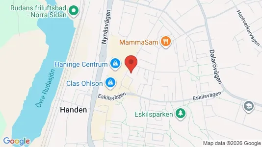 Apartments for rent i Haninge - kort over placeringen