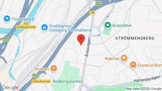 Apartments for rent i Örgryte-Härlanda - kort over placeringen