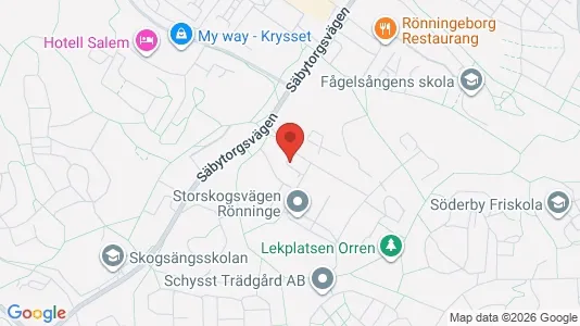 Apartments for rent i Salem - kort over placeringen