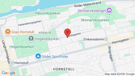 Apartments for rent i Södermalm - kort over placeringen