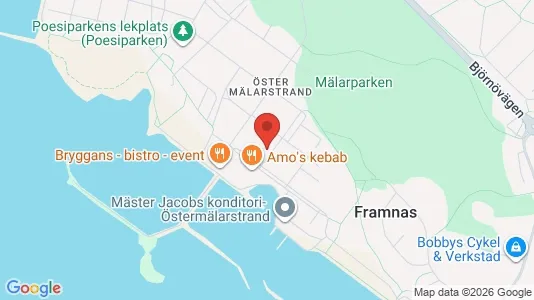 Apartments for rent i Västerås - kort over placeringen