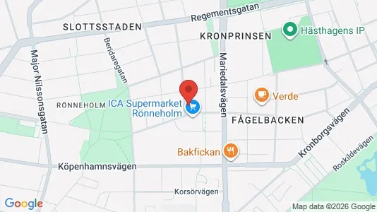 Apartments for rent i Malmö City - kort over placeringen