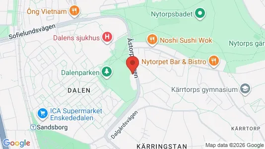 Apartments for rent i Stockholm South - kort over placeringen