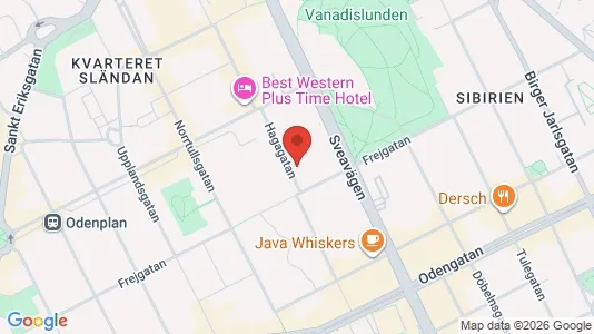 Apartments for rent i Vasastan - kort over placeringen
