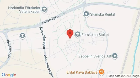 Apartments for rent i Upplands Väsby - kort over placeringen
