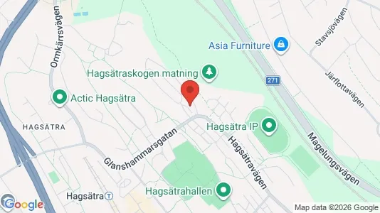 Apartments for rent i Stockholm South - kort over placeringen