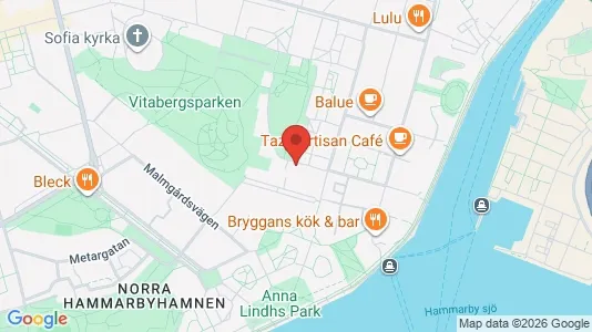Apartments for rent i Södermalm - kort over placeringen
