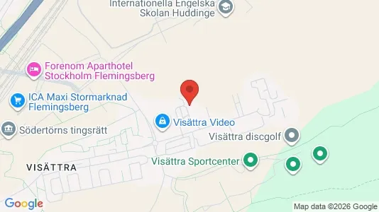 Apartments for rent i Huddinge - kort over placeringen