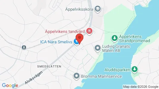 Apartments for rent i Stockholm West - kort over placeringen