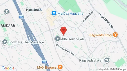 Apartments for rent i Stockholm South - kort over placeringen