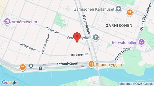 Apartments for rent i Östermalm - kort over placeringen