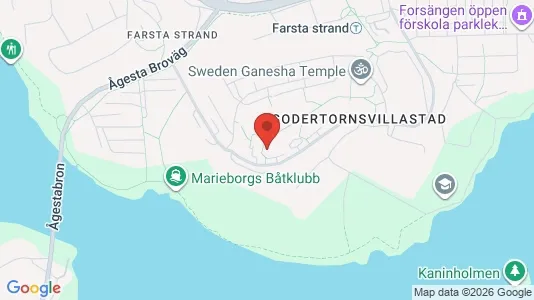 Apartments for rent i Stockholm South - kort over placeringen