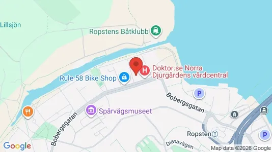 Apartments for rent i Gärdet/Djurgården - kort over placeringen