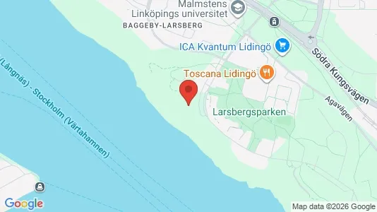 Apartments for rent i Lidingö - kort over placeringen