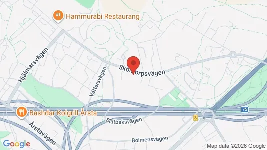 Apartments for rent i Hammarbyhamnen - kort over placeringen