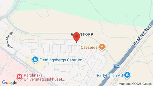 Apartments for rent i Huddinge - kort over placeringen