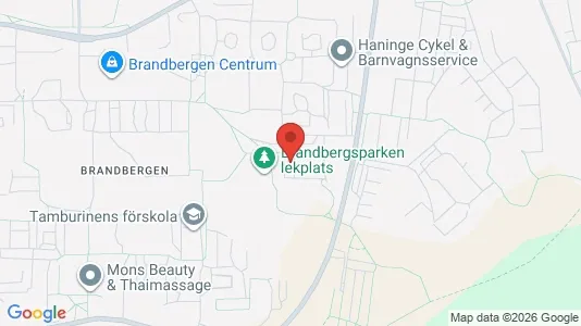 Apartments for rent i Haninge - kort over placeringen