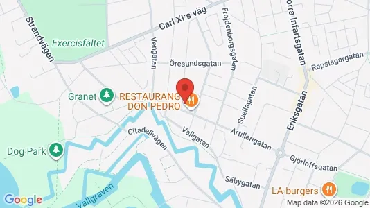 Apartments for rent i Landskrona - kort over placeringen