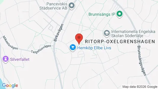 Apartments for rent i Södertälje - kort over placeringen