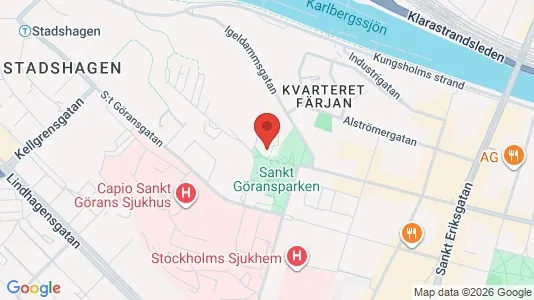 Apartments for rent i Kungsholmen - kort over placeringen