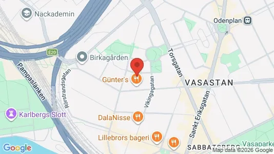 Apartments for rent i Vasastan - kort over placeringen