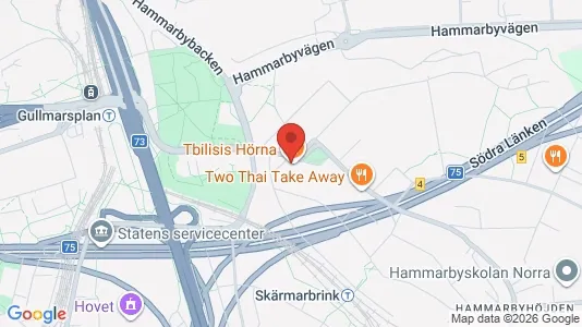 Apartments for rent i Stockholm South - kort over placeringen