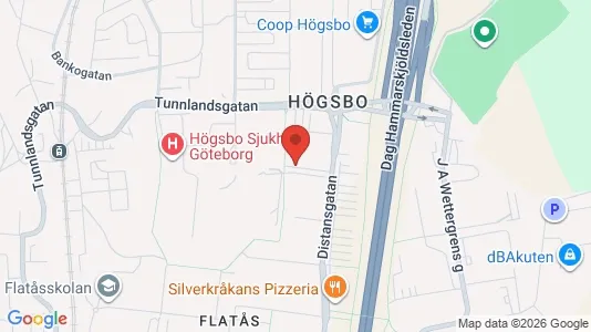Apartments for rent i Askim-Frölunda-Högsbo - kort over placeringen