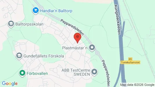 Apartments for rent i Mölndal - kort over placeringen