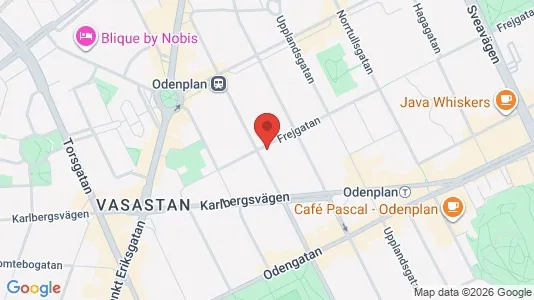 Apartments for rent i Vasastan - kort over placeringen